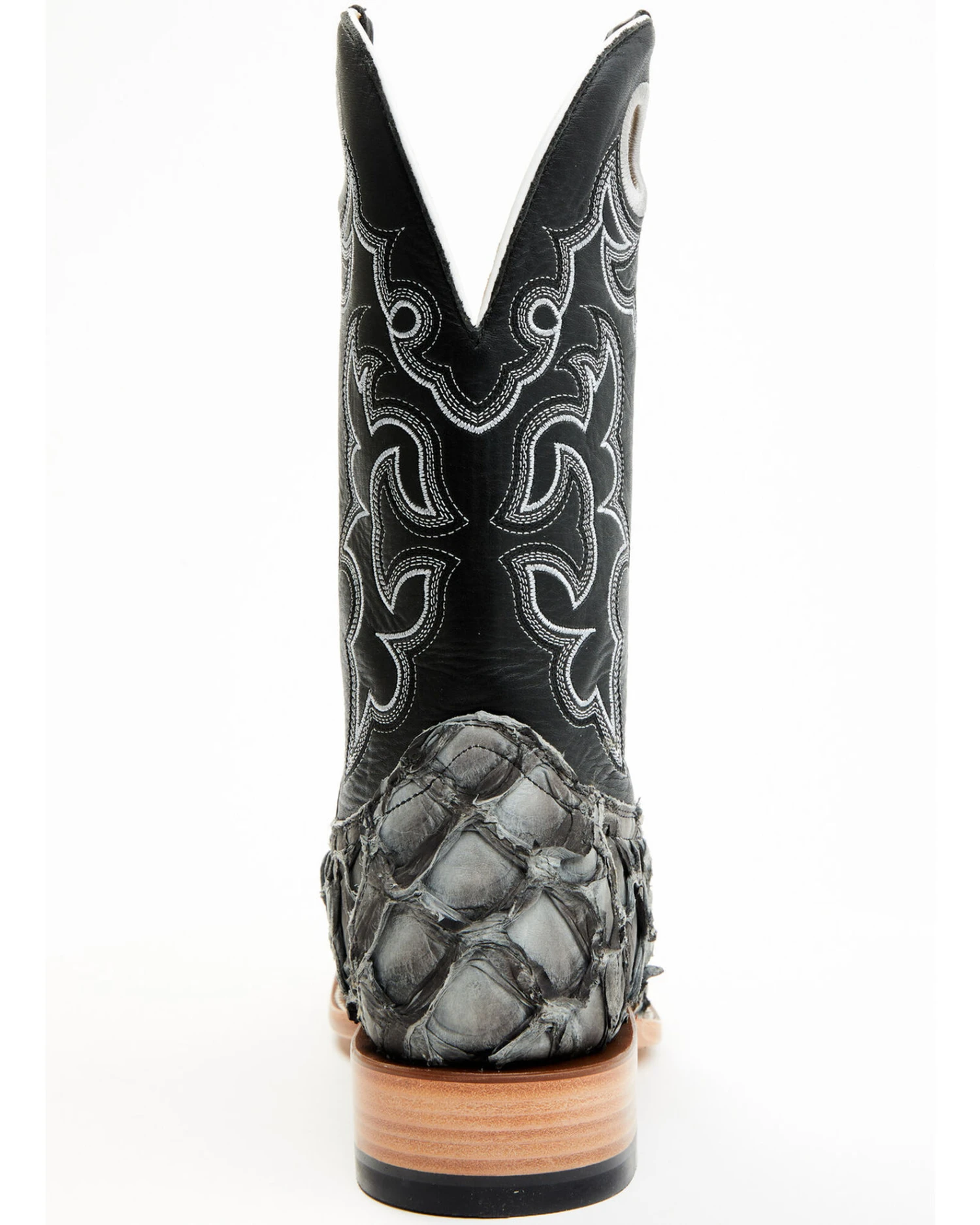 Cody James Men's Exotic Pirarucu Western Boots - Broad Square Toe 7 Cody James Men's Exotic Pirarucu Western Boots - Broad Square Toe - Image 5